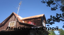 Монтаж металлочерепицы на сложной крыше