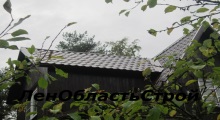 Монтаж металлочерепицы на сложной крыше